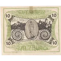 10 Heller Salzburg - Landesverband der Kriegsinvaliden