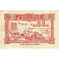 25 Céntimos Alcanar
