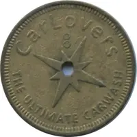 Token - CarLovers 8 Car Wash Token