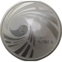 1 oz Silver Korea Taekwondo
