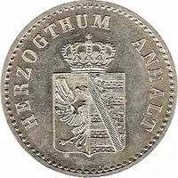 2 1/2 Silbergroschen - Alexander Charles Joint Coinage