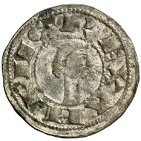 1 Denier - Ferdinand II two kings