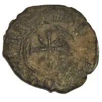 1 Kardez - Hetoum I seated on throne with lions type