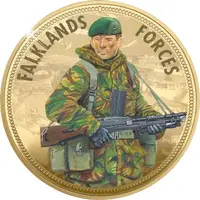 Medal Falklands Forces, Royal Marine