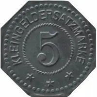 5 Pfennig - Deggendorf L. and E. Vollmuth