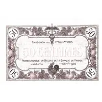 50 Centimes - Chambres de Commerce de Mâcon [71] et de Bourg [01]
