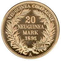 Replica - 20 Mark Kolonien Deutsch-Neuguinea