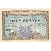 2 francs - Chambre de Commerce de Corbeil [91]
