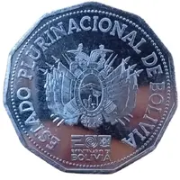 2 Bolivianos Independence