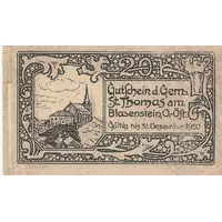 20 Heller St. Thomas am Blasenstein