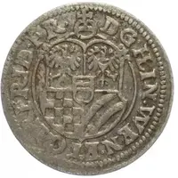 3 Kreuzers - Henry Wenceslaus and Charles Frederick I