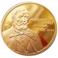 Medal - Great Hungarians Vörösmarty Mihály