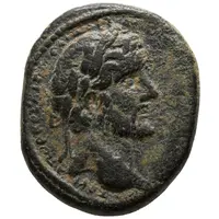 Æ23 - Antoninus Pius ΔΙΟC ΚΑΤΑΙΒΑΤΟΥ ΚΥΡΡΗCΤⲰΝ, Cyrrhus