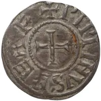 Denier - Pepin II Toulouse mint