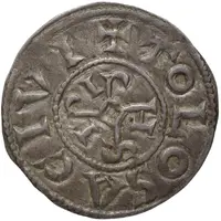 Denier - Pepin II Toulouse mint