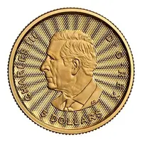 5 Dollars - Charles III 2025 The Majestic Polar Bear, Bullion, Gold