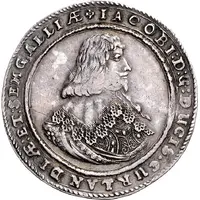 1 Thaler - Jacob Kettler Mitau, large shields