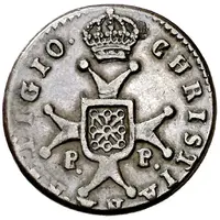 1 Maravedi - Fernando VII laureated head