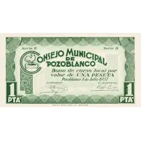1 Peseta Pozoblanco