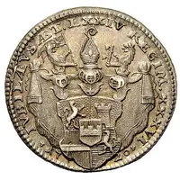 Ducat - Placidus von Zurlauben silver trial