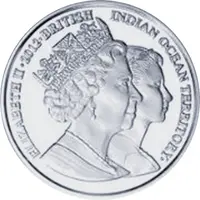 2 Pounds - Elizabeth II Aston Martin Volante, Silver