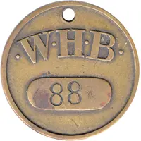 Token - Wellington Harbour Board Workers Pass