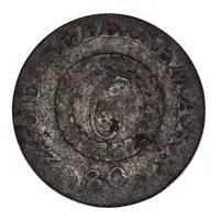 6 Kreuzers - Bernhard Erich Freund Bernhard II