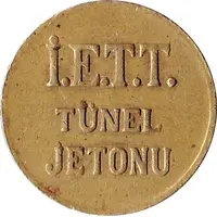 Token - İ.E.T.T. Tünel Istanbul, 17.5 mm