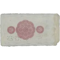 20 Dollars British Guiana Bank