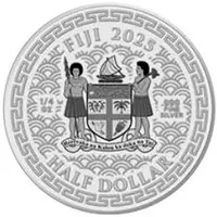 1/2 Dollar Year of the Snake