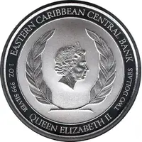 2 Dollars - Elizabeth II Couple