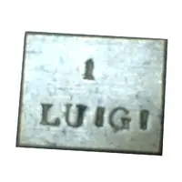 Poids monétaire de la Una di Luigi
