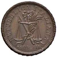 1⁄100 Lira, 2 Denari - Napoleon