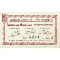 50 Céntimos Valderrobres