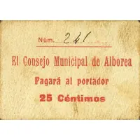 25 Céntimos Alborea