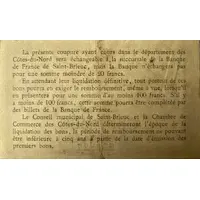 50 Centimes - Chambre de Commerce des Côtes du Nord [22]