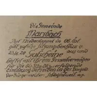 20 Heller Marsbach, municipality of