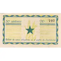 50 Céntimos Santalecina