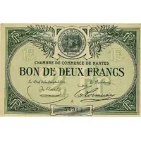 2 Francs - Chambre de Commerce de Nantes 44