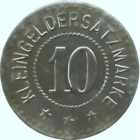 10 Pfennig - Burghausen an der Salzach Wacker Chemie