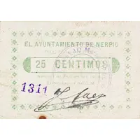 25 Céntimos Nerpio