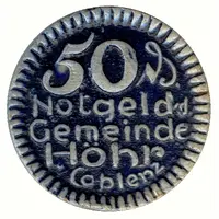 50 Pfennig - Höhr
