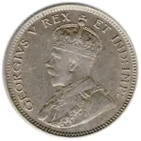 25 Cents - George V