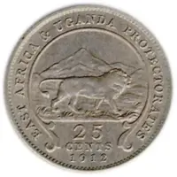 25 Cents - George V