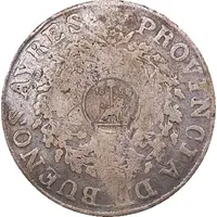 2 Reales Countermark over Buenos Ayres 1855