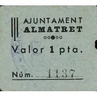 1 Peseta Almatret