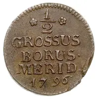 1/2 Grossus - Frederick William II