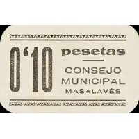 0.10 Pesetas Masalavés
