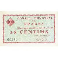 25 Céntimos Prades