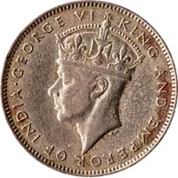 5 Cents - George VI Copper-Nickel
